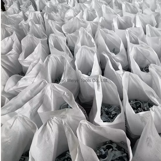 ファサード足場/ドイツ型 Alfix フレーム付き足場、溶融亜鉛メッキ半回転ブラケット、溶接チルトピン付き鍛造