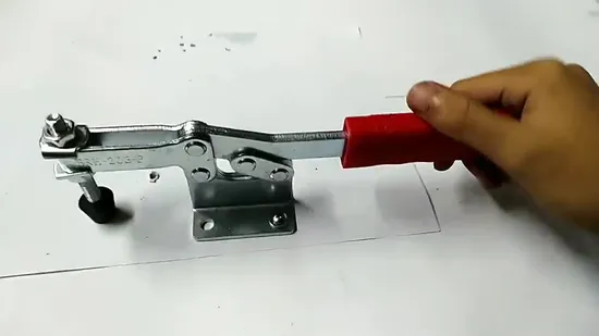 堅牢な設計の溶接用高品質水平トグルクランプ