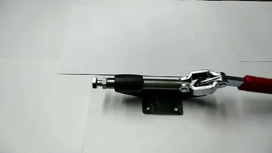 OEM クイック リリース トグル クランプ セット。木工用高性能プッシュ チルト クランプ