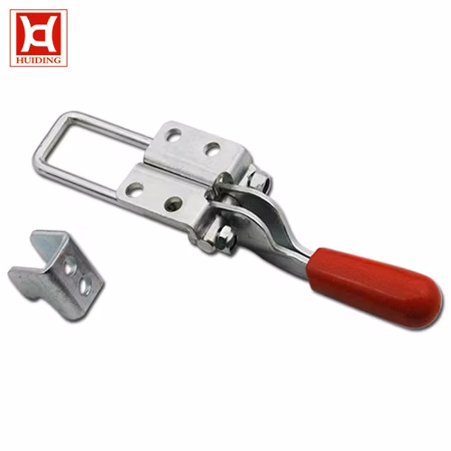 OEM ステンレス鋼垂直ハンドル高耐久トグル クランプ (ラッチ付き)